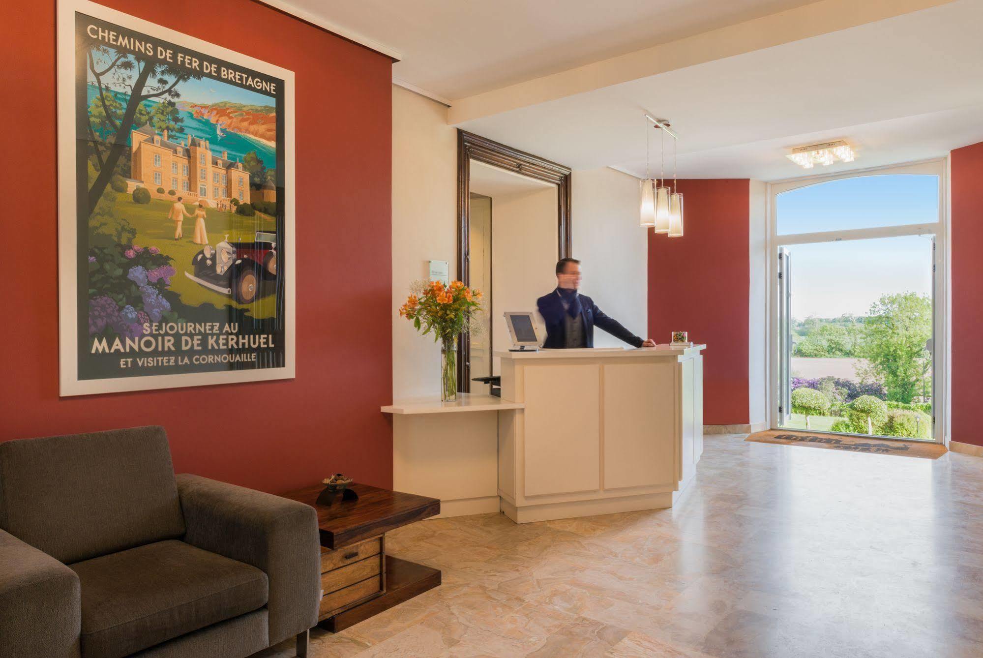 Hotel Manoir De Kerhuel De Quimper Plonéour-Lanvern Exteriér fotografie